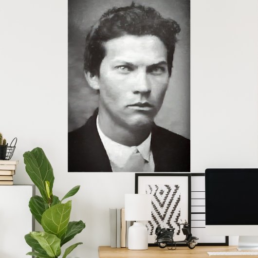 GUNFIGHTER JOHN WESLEY HARDIN - TEXAS POSTER (Thuiskantoor)