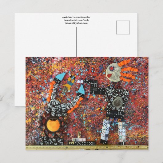 Gungevecht Briefkaart (Voorkant / Achterkant)