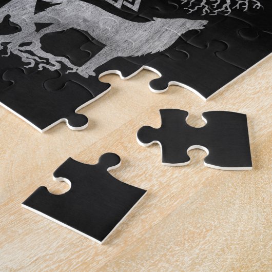 Gungnir - Spear of Odin and Tree of life - Legpuzzel (Zijkant)