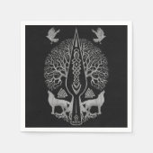 Gungnir - Spear of Odin and Tree of life - Servet (Voorkant)