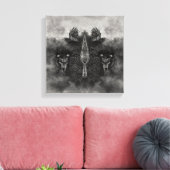 Gungnir - Spear of Odin Canvas Afdruk (Insitu (Woonkamer))