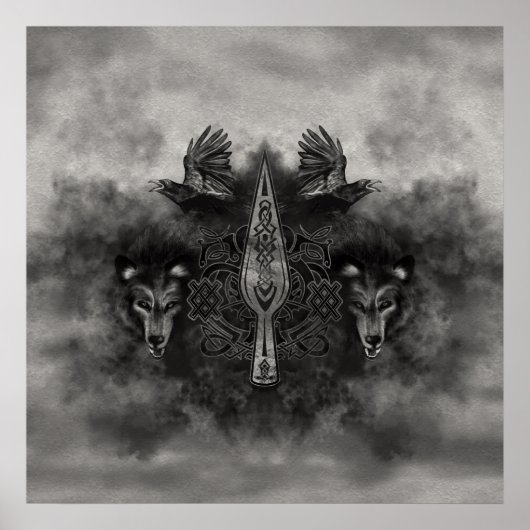 Gungnir - Spear of Odin Poster (Voorkant)