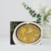 Gungo Peas Soup Briefkaart (Staand voorkant)