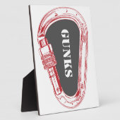 Gunks climate carabiner fotoplaat (Zijkant)