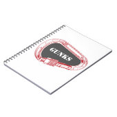 Gunks climate carabiner notitieboek (Linkerzijde)