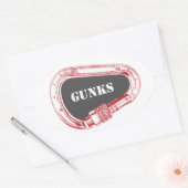 Gunks climate carabiner ovale sticker (Envelop)