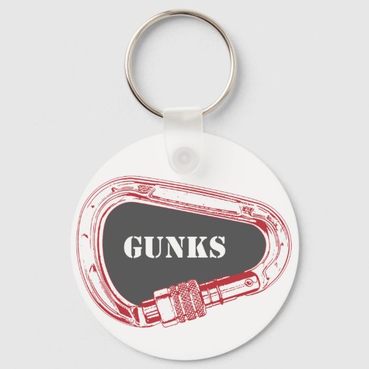 Gunks climate carabiner sleutelhanger (Voorkant)