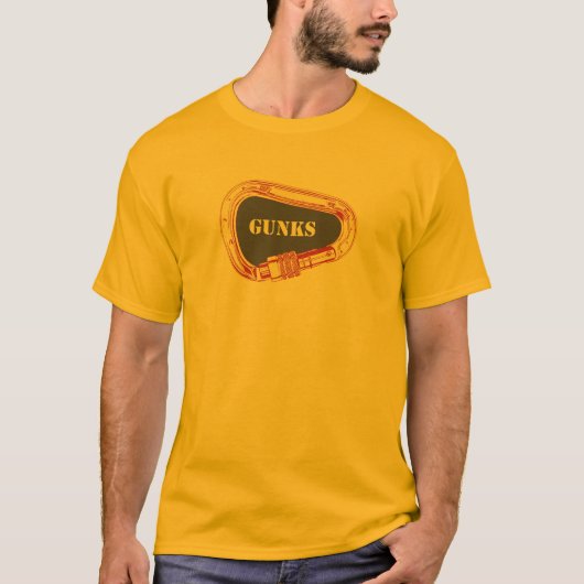 Gunks climate carabiner t-shirt (Voorkant)