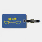Gunks Klimmen Quickdraw Bagagelabel (Achterkant horizontaal)