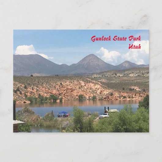 Gunlock State Park - Utah Briefkaart (Voorkant)