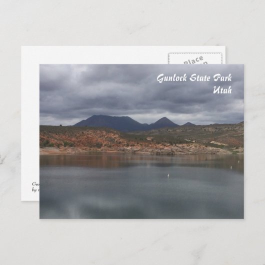 Gunlock State Park - Utah Briefkaart (Voorkant / Achterkant)