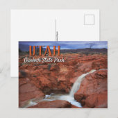 Gunlock State Park Utah Landscape Briefkaart (Voorkant / Achterkant)