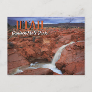 Gunlock State Park Utah Landscape Briefkaart
