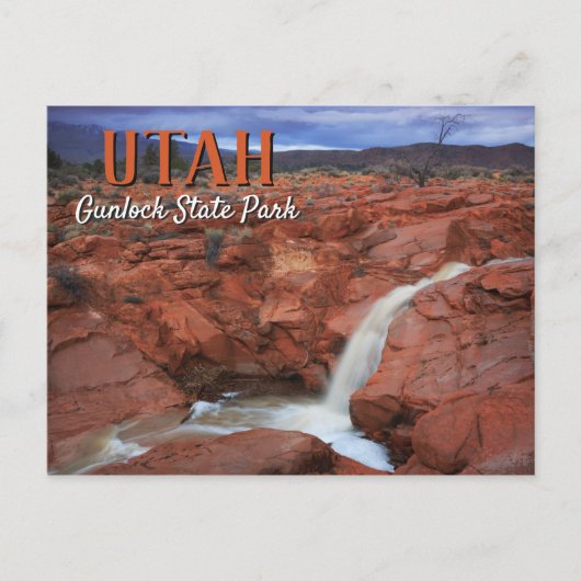Gunlock State Park Utah Landscape Briefkaart (Voorkant)