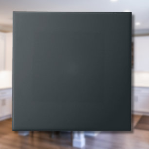 Gunmetal Metallic Effen Kleur   Klassiek Elegant Tegeltje