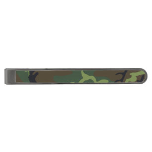 Gunmetal Modern Green Brown Camouflage Verbronsde Dasspeld
