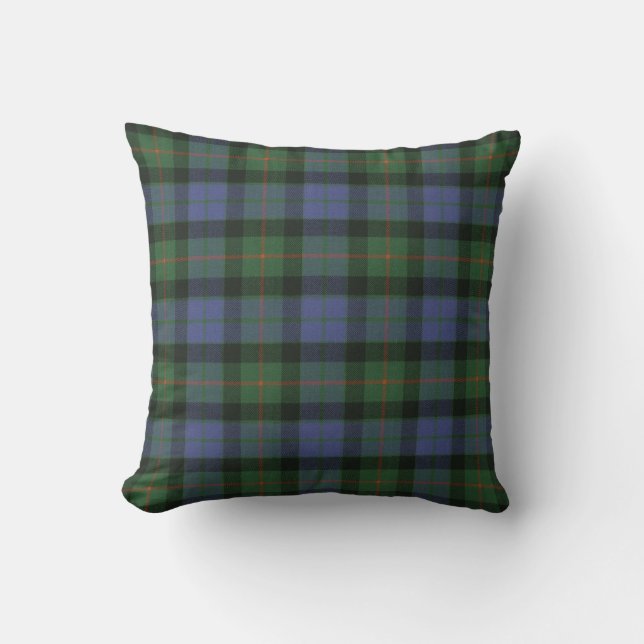 Gunn Ancient Original Scottish Tartan Kussen (Voorkant)