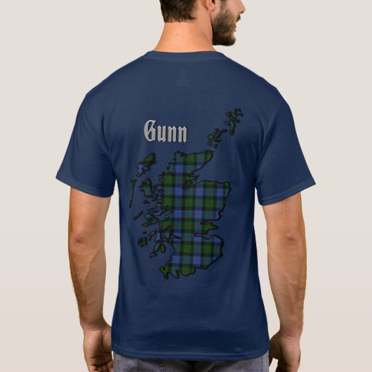 Gunn Clan Adult T-shirt (Achterkant)