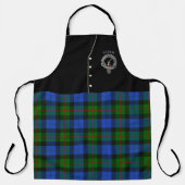 Gunn Clan Badge & Tartan Kilt Schort (Voorkant)