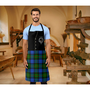 Gunn Clan Badge & Tartan Kilt Schort