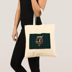 Gunn Clan Badge Tartan Tas