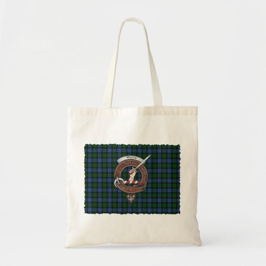 Gunn Clan Badge Tartan Tas (Voorkant)