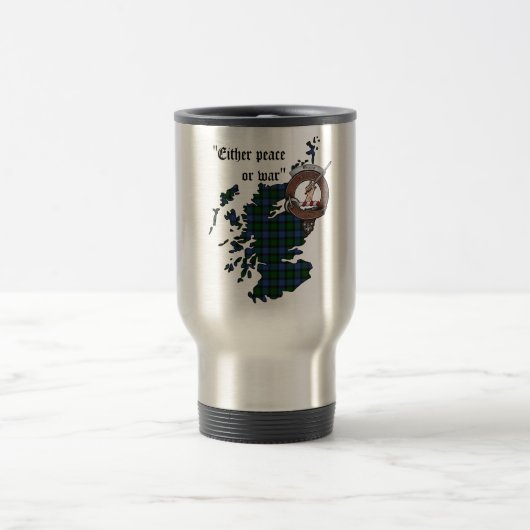 Gunn Clan Badge Travel Mug Reisbeker (Center)