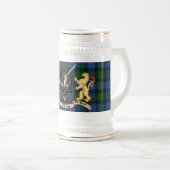 Gunn Clan Badge & Wrap rond Tartan Bierpul (Voorkant rechts)