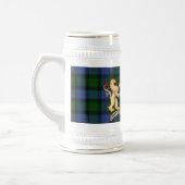 Gunn Clan Badge & Wrap rond Tartan Bierpul (Links)
