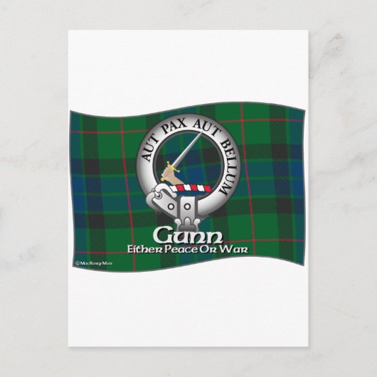 Gunn Clan Briefkaart (Voorkant)