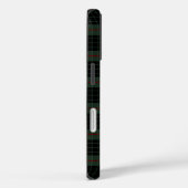 Gunn Clan Dark Green en Black Tartan Case-Mate iPhone Case (Achterkant / Rechts)