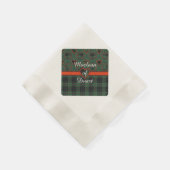 Gunn clan Plaid Schotse tartan Servetten (Hoek)