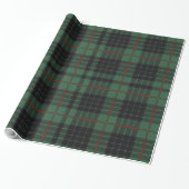 Gunn clan Pset Scottish tartan Cadeaupapier (Uitgerold)