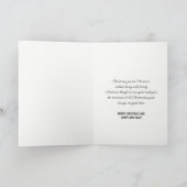 Gunn Clan Tartan Holiday Card Feestdagen Kaart (Binnen)