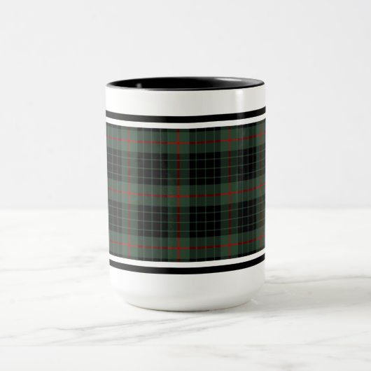 Gunn Clan Tartan Mok (Midden)