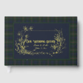 Gunn Modern Original Scottish Tartan Gastenboek (Voorkant)