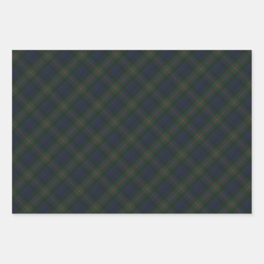 Gunn Modern Original Scottish Tartan Inpakpapier Vel (Voorkant 2)