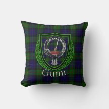 Gunn Schotse Clan Tartan & Crest