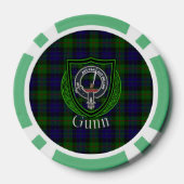Gunn Scottish Clan Tartan & Crest Poker Chips (Achterkant)