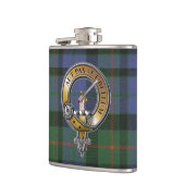 Gunn Tartan & Badge Heupfles (Links)