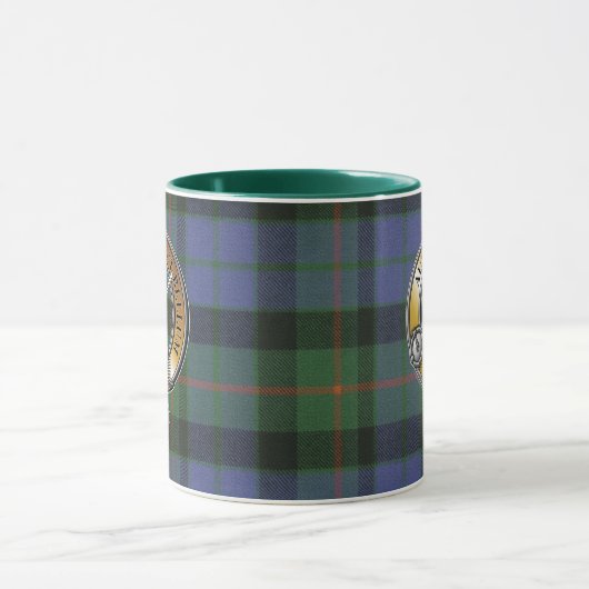 Gunn Tartan & Badge Mok (Midden)