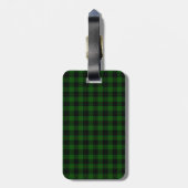 Gunn Tartan Bagagelabel (Achterkant verticaal)