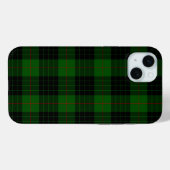 Gunn tartan green black plaid Case-Mate iPhone case (Achterkant (horizontaal))