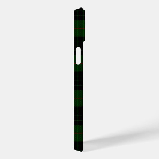 Gunn tartan green black plaid Case-Mate iPhone case (Achterkant / Rechts)