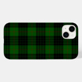 Gunn tartan green black plaid Case-Mate iPhone case (Achterkant (horizontaal))