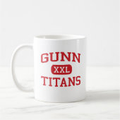 Gunn - Titans - High School - Palo Alto California Koffiemok (Links)