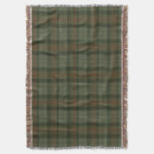 Gunn W Original Scottish Tartan Deken (Voorkant Verticaal)