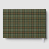 Gunn Weathered Original Scottish Tartan Gastenboek (Achterkant)