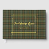 Gunn Weathered Original Scottish Tartan Gastenboek (Voorkant)