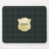 Gunn Weathered Original Scottish Tartan Muismat (Voorkant)
